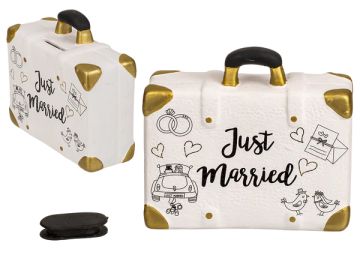 Касичка куфар младоженци ''Just married"