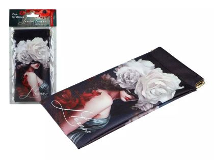 Калъф за очила "Дамата с божурите" на Лаура Лозано