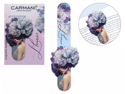 Магнитен книгоразделител "Дамата с божурите" на Лаура Лозано