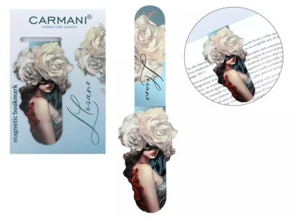 Магнитен книгоразделител "Дамата с белите рози" на Лаура Лозано