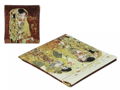 Органайзер за козметика "Целувката и Адел" на Густав Климт 