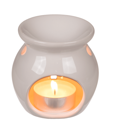 Арома лампа с флорален мотиф