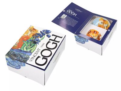 Чаша с чинийка "Слънчогледи" на Винсент Ван Гог 