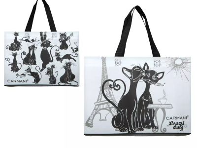 Малка чанта с картина  "Влюбените котки"