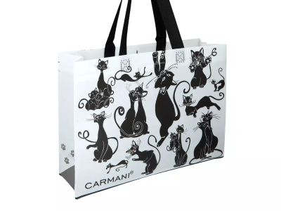 Малка чанта с картина  "Влюбените котки"