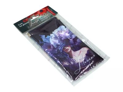 Калъф за очила "Дамата с цветята" на Лаура Лозано