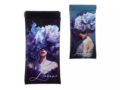 Калъф за очила "Дамата с цветята" на Лаура Лозано