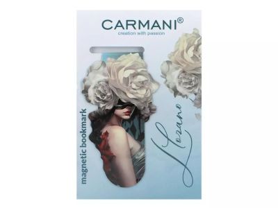 Магнитен книгоразделител "Дамата с белите рози" на Лаура Лозано