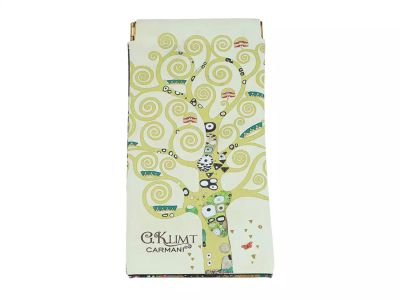 Калъф за очила "Дървото на живота" на Густав Климт ( бял и черен фон)